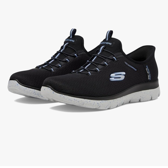 Skechers Shoes - Skechers Waterproof Hands Free Slip-ins Summits-Best Choice Sneaker Black Sz 6.5